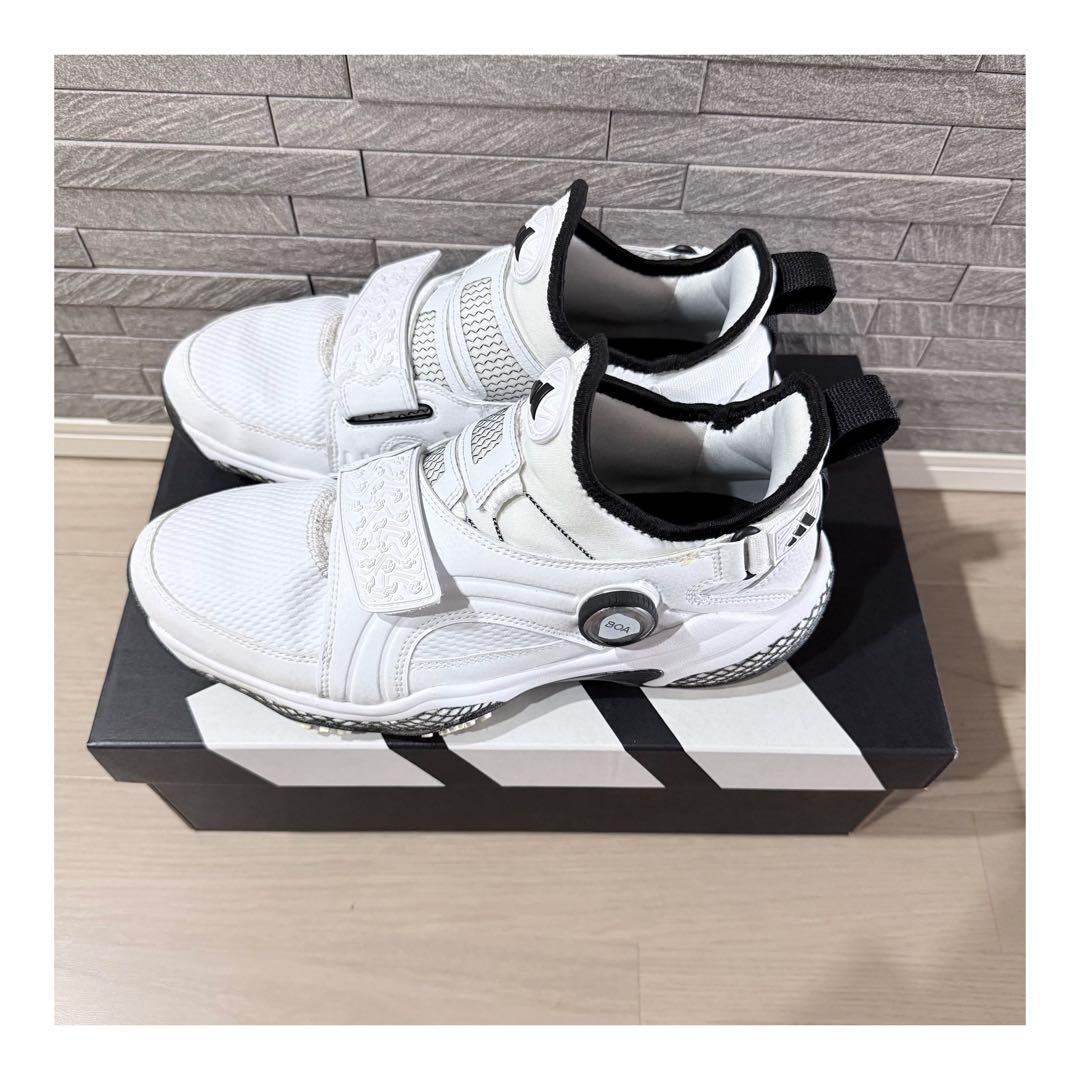 【美品】adidas アディダス コードカオス25ミッドカット ゴルフシューズ