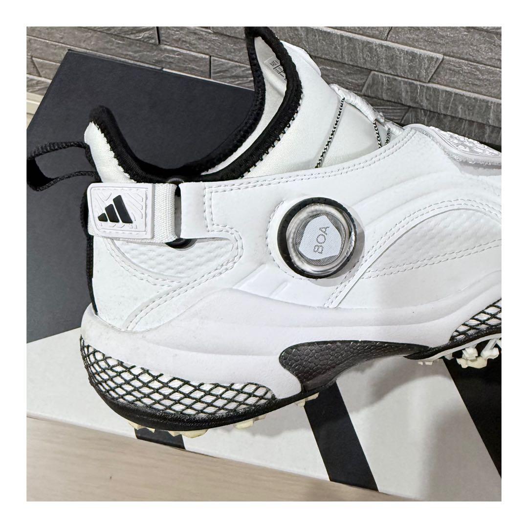 【美品】adidas アディダス コードカオス25ミッドカット ゴルフシューズ