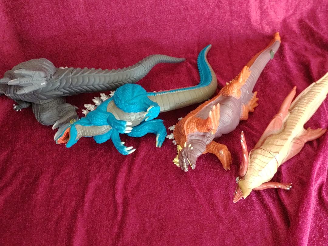 ゴジラS.P.　第１～４形態　４点　ムービーモンスターシリーズ　展示品