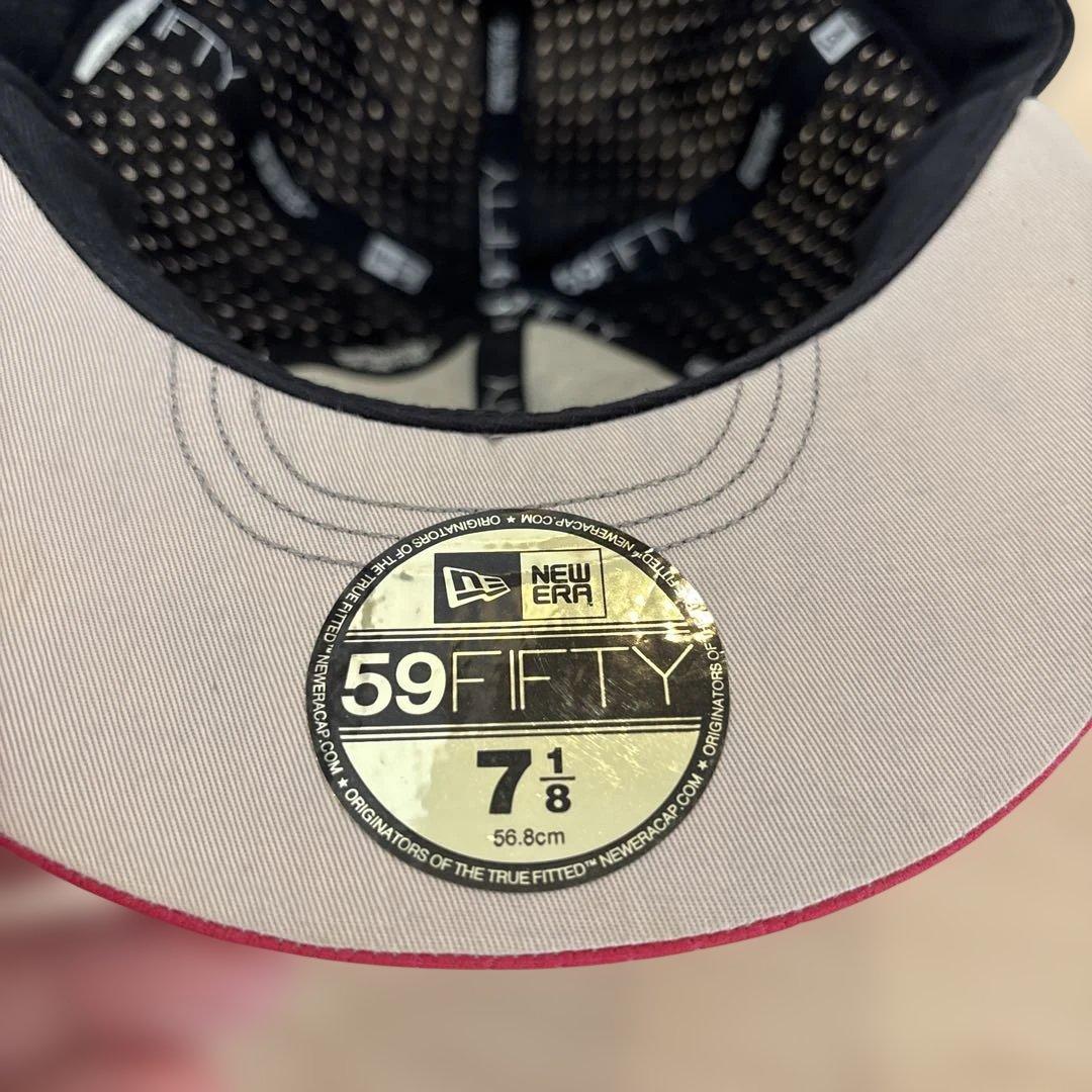 NEWERA 59FIFTY 千葉ロッテ マリーンズ 7 1/8 誠 キャップ