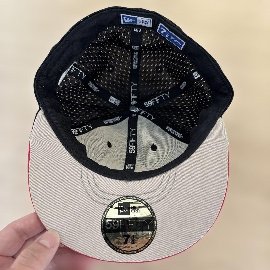 NEWERA 59FIFTY 千葉ロッテ マリーンズ 7 1/8 誠 キャップ