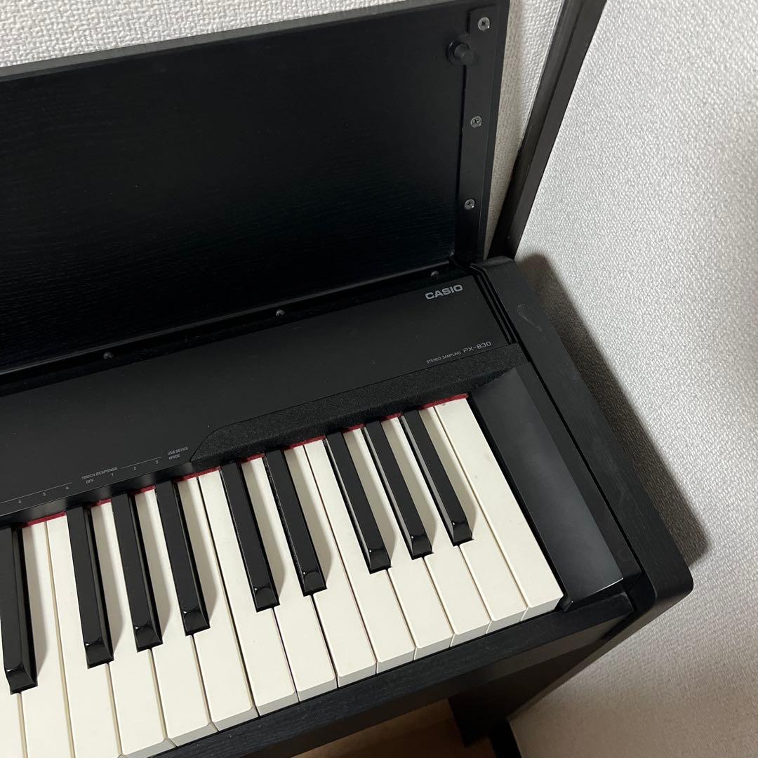 CASIO 電子ピアノ PX-830BP【無料配送可能】