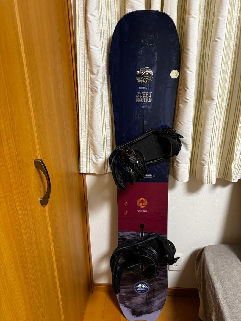 値下Burton2018ファミリーツリー ストーリーボード147&バインディング