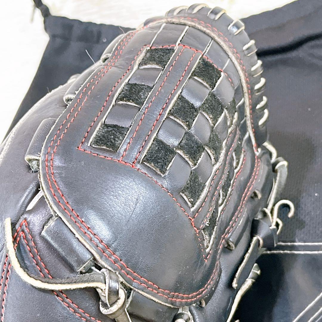 ミズノ MIZUNO グローバルエリート 軟式用グローブマルチ ブラック 11号