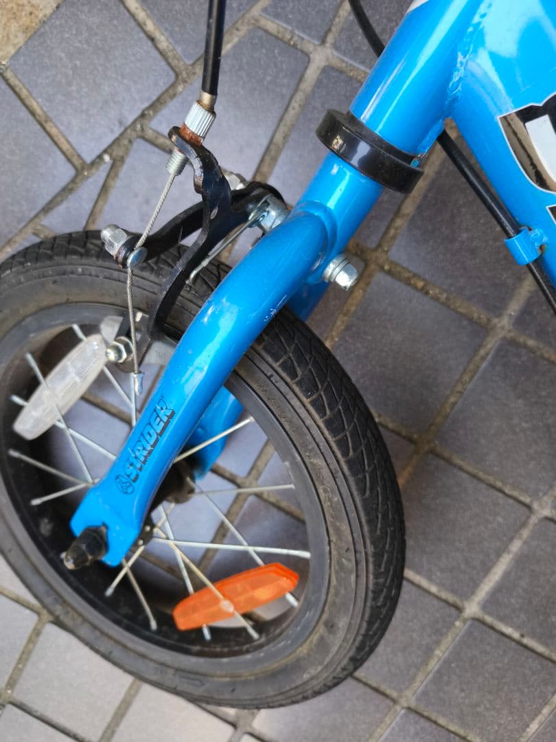 STRIDER 14x キッズバイク 青 引取限定・東京
