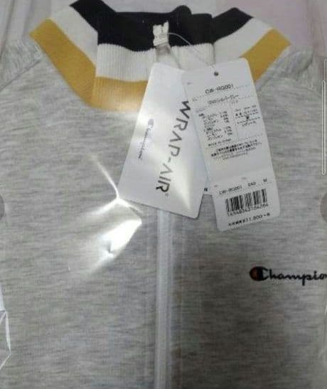 新品 M champion golf full-zip jacket GR