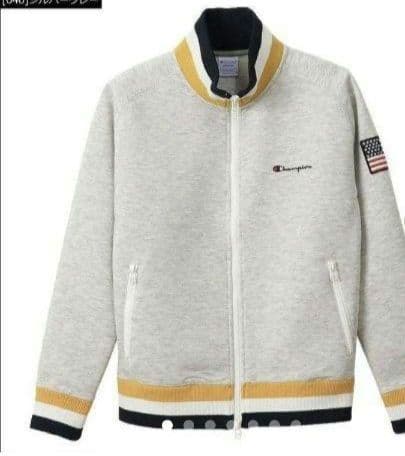 新品 M champion golf full-zip jacket GR