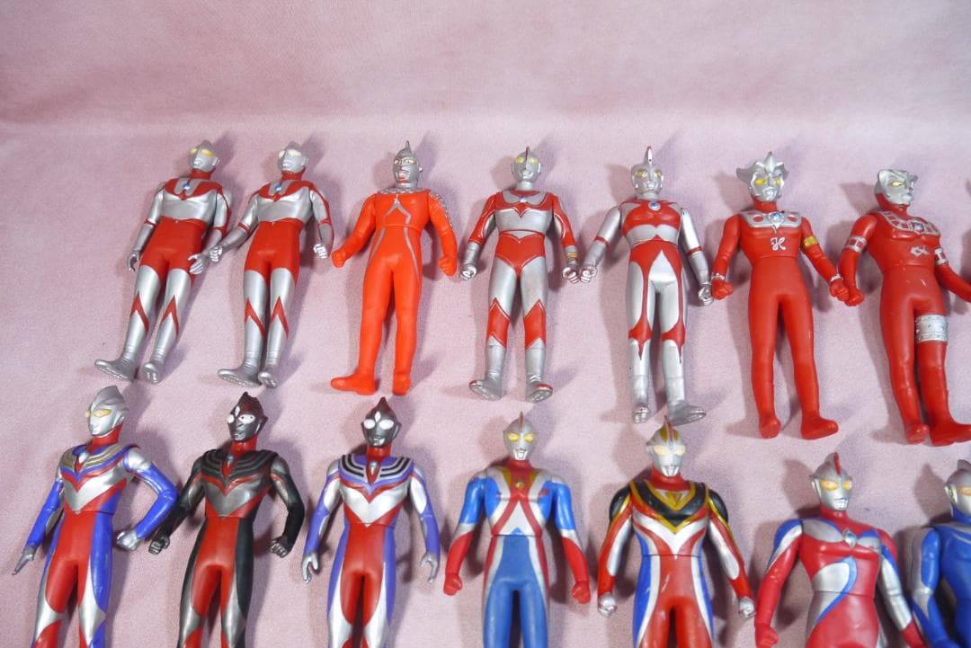 ウルトラヒーローシリーズ　800サイズ　新金型ソフビ　39体セット