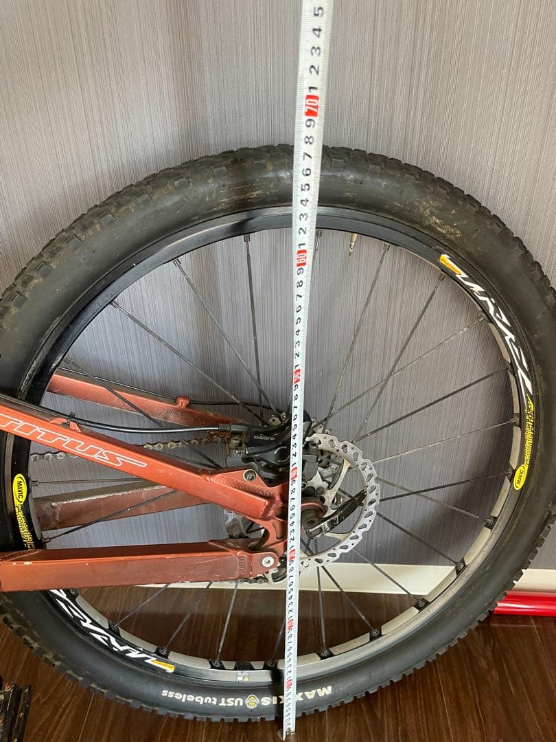 名品TITUSタイタス　ダウンヒルバイク　ROCKSHOX CHROMAG