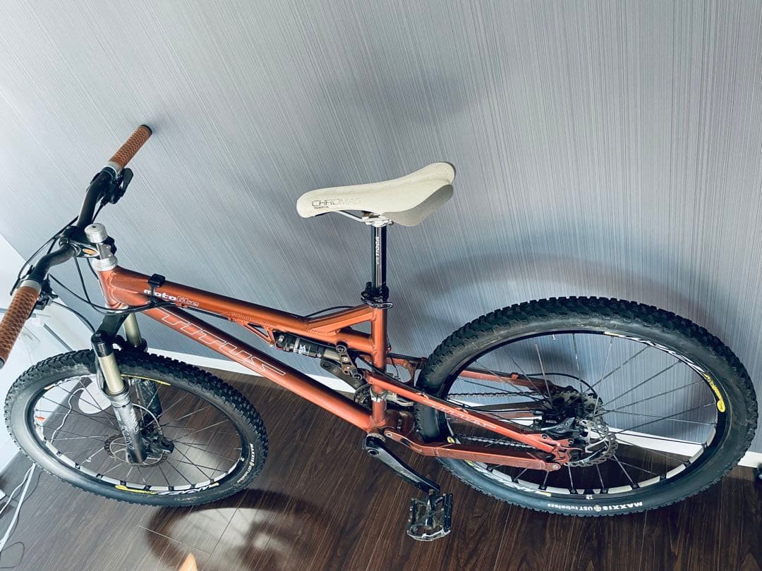 名品TITUSタイタス　ダウンヒルバイク　ROCKSHOX CHROMAG