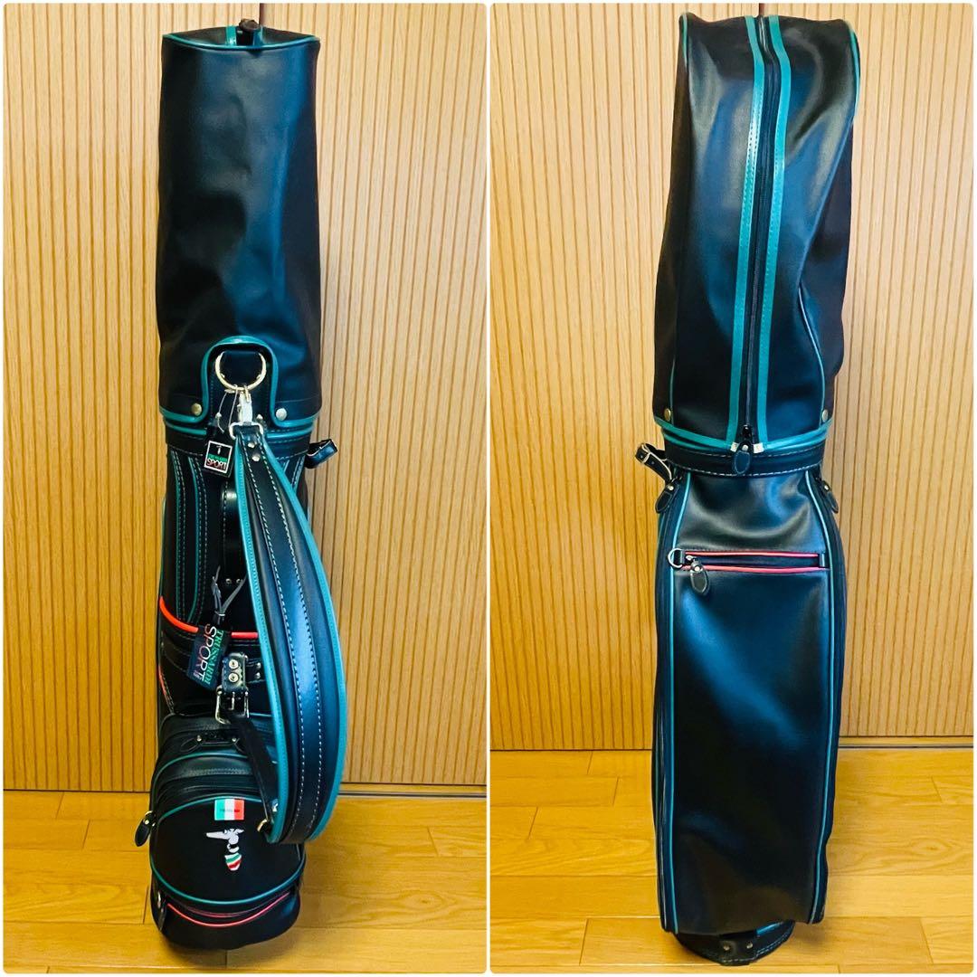 【ほぼ新品】TRUSSARDI トラサルディ キャディバッグ ゴルフバッグ