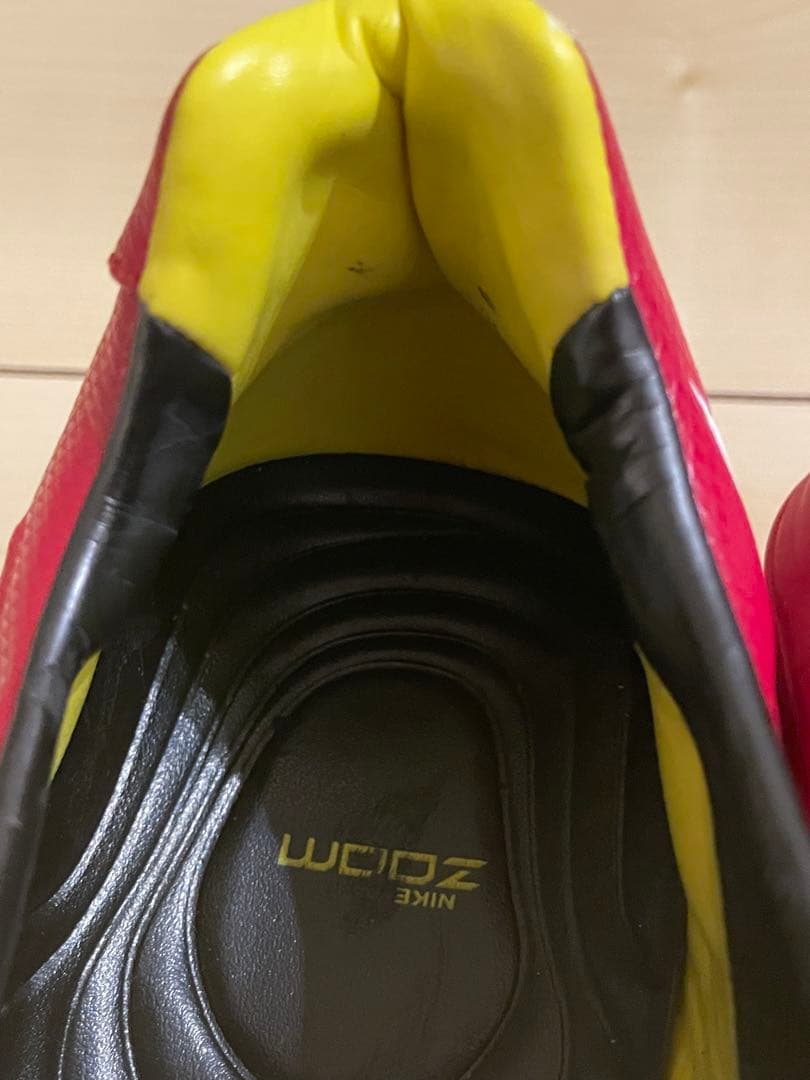 NIKEナイキサッカースパイクトータル90レーザー07 08赤レッドtotal