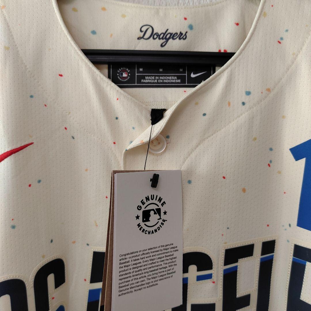 【新品・米国正規】大谷翔平 ドジャース シティコネクト ユニフォーム 17 M