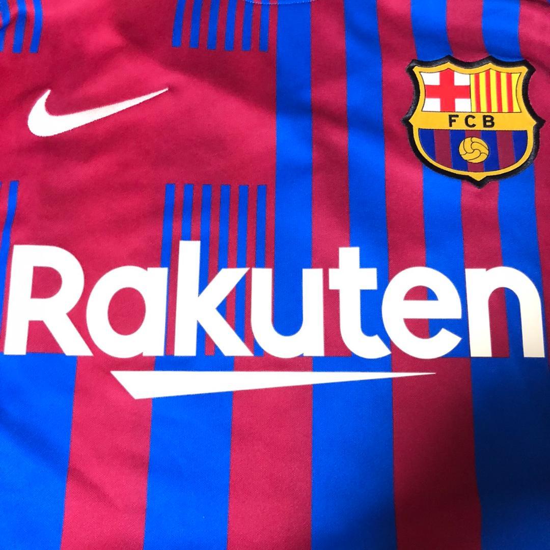 GAVIガビFCバルセロナNIKEユニフォームLメンズ送料込み