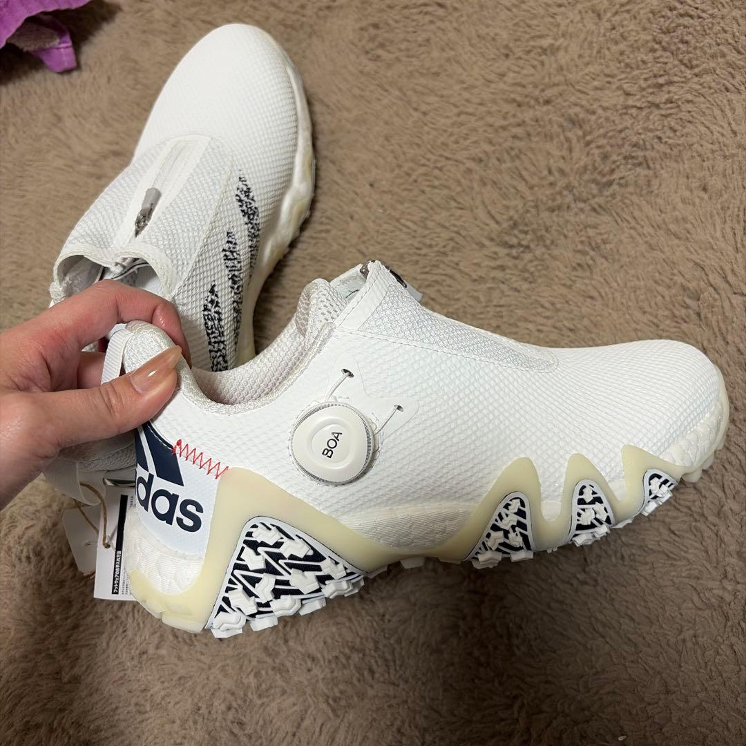 adidas BOA ゴルフシューズ ホワイト