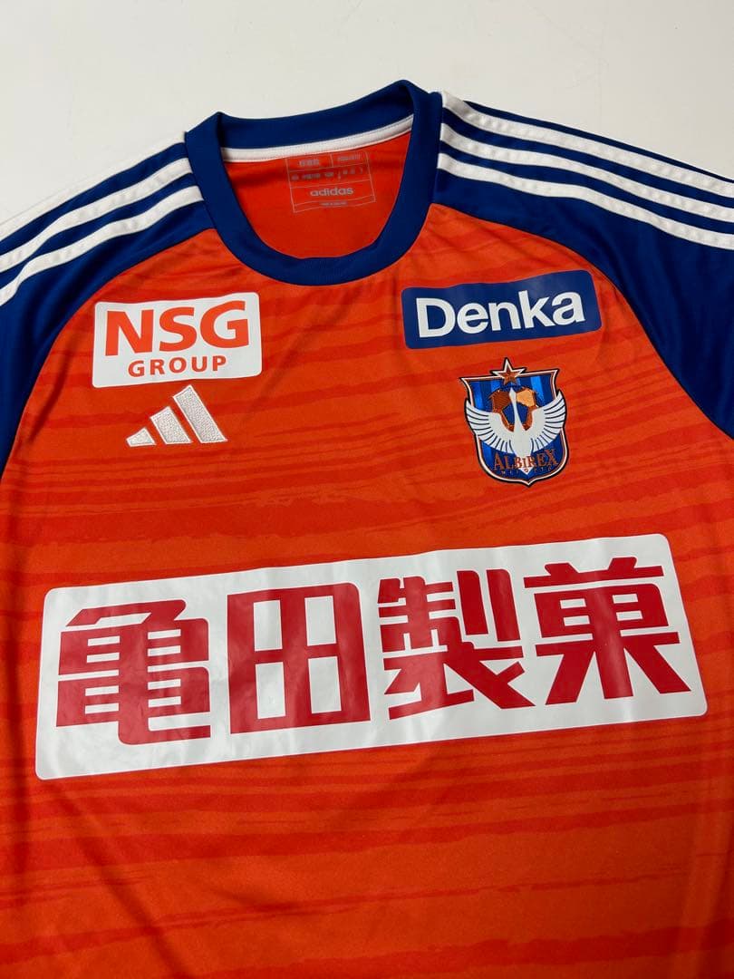 アルビレックス新潟　Adidas 遠藤凌　#26 サッカーシャツ　Mサイズ