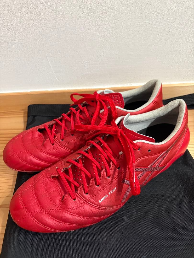ASICS MIZUNO サッカースパイク レッド