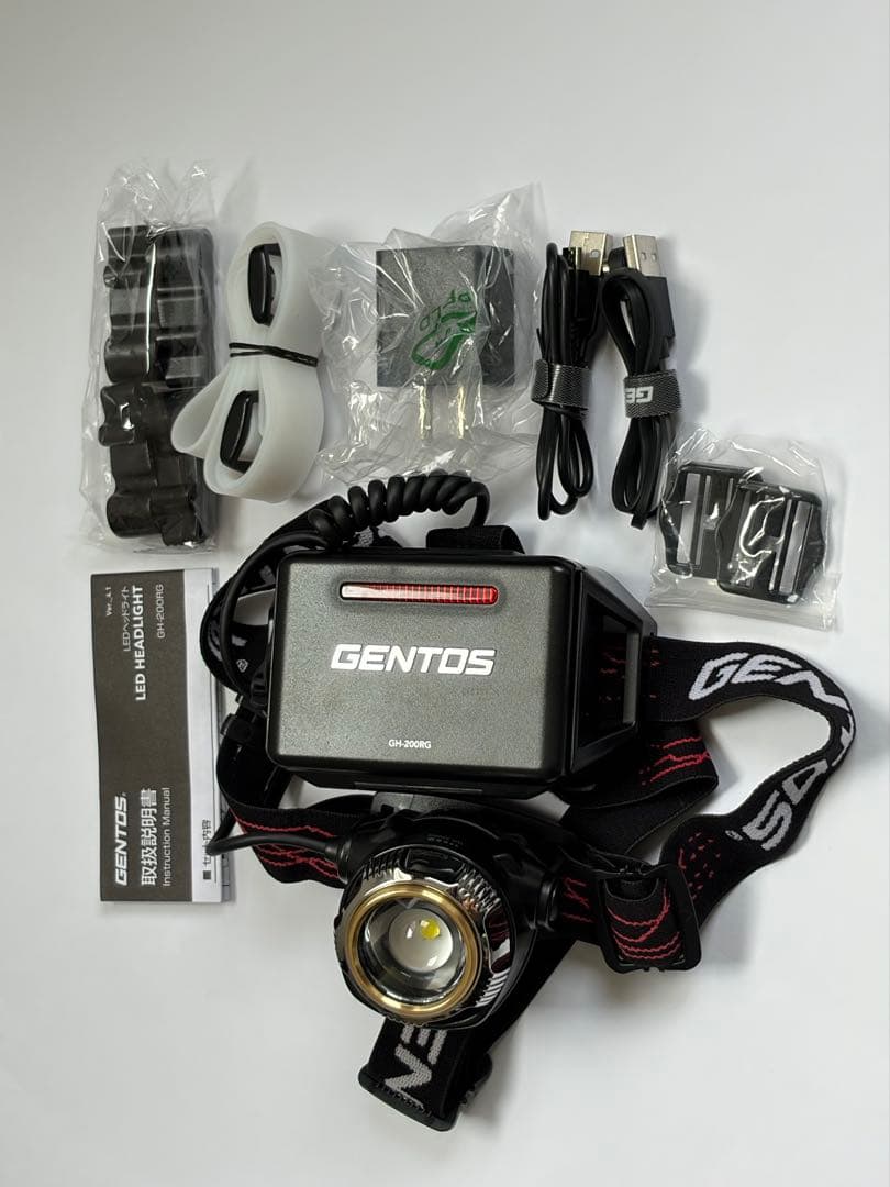 ジェントス　GENTOS　LEDヘッドライト　GH-200RG　新品未使用