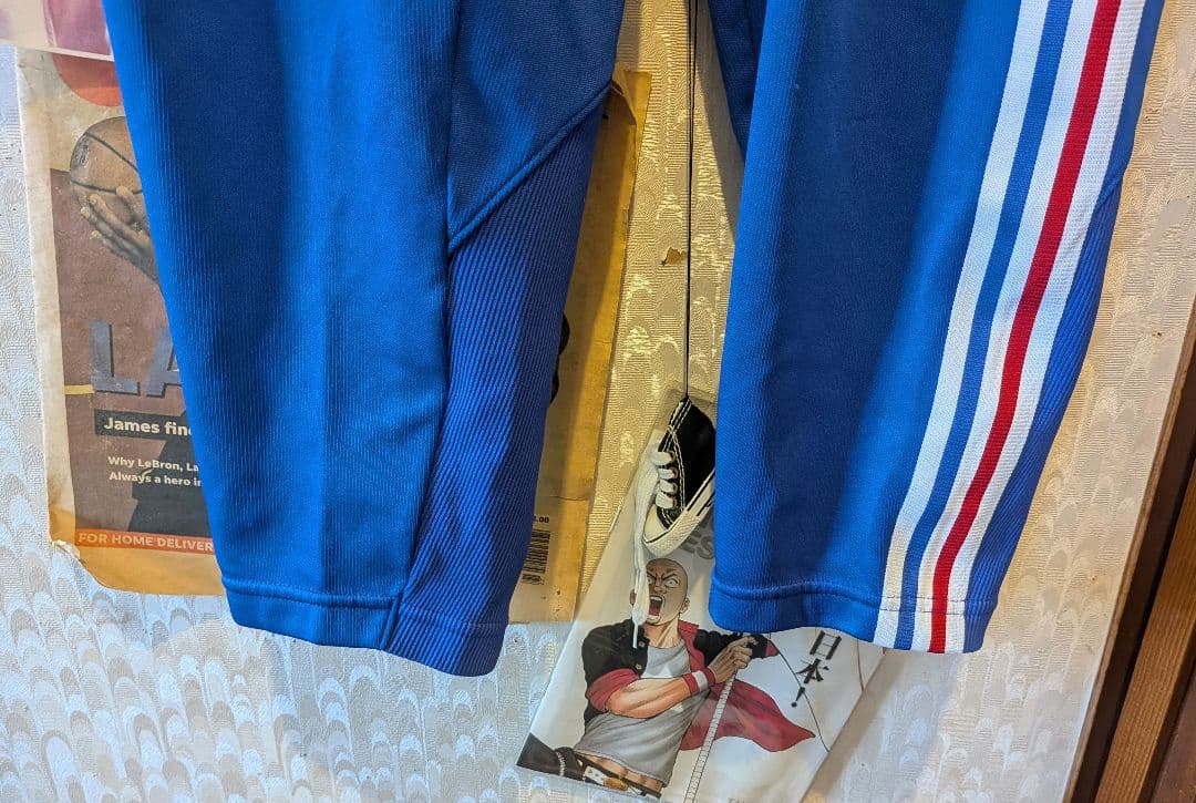 80's~ adidas デサント製 トレーニングパンツ