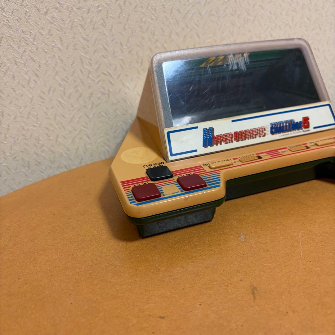 【動作確認済】希少 バンダイ LSIゲーム ハイパーオリンピック チャレンジ5