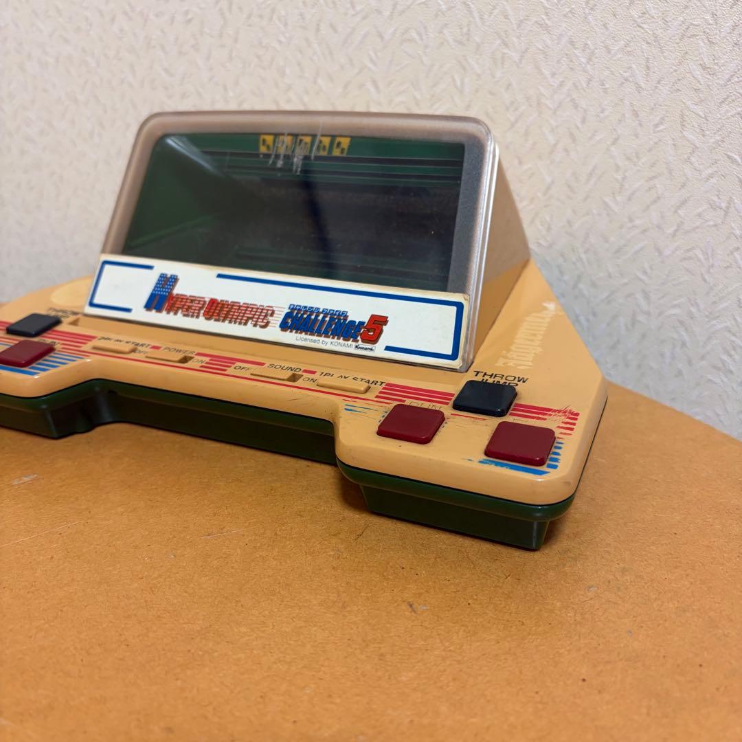【動作確認済】希少 バンダイ LSIゲーム ハイパーオリンピック チャレンジ5