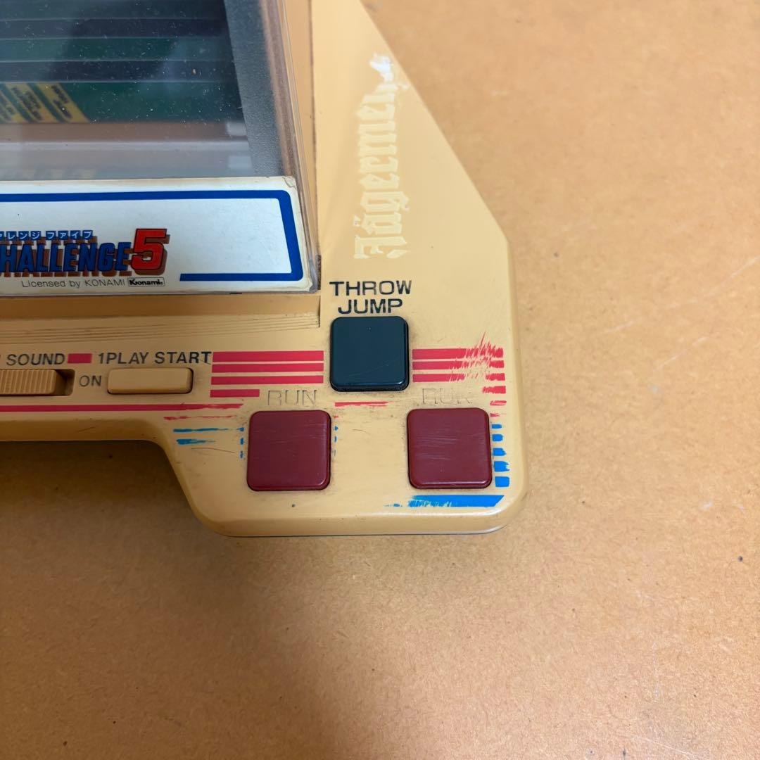 【動作確認済】希少 バンダイ LSIゲーム ハイパーオリンピック チャレンジ5