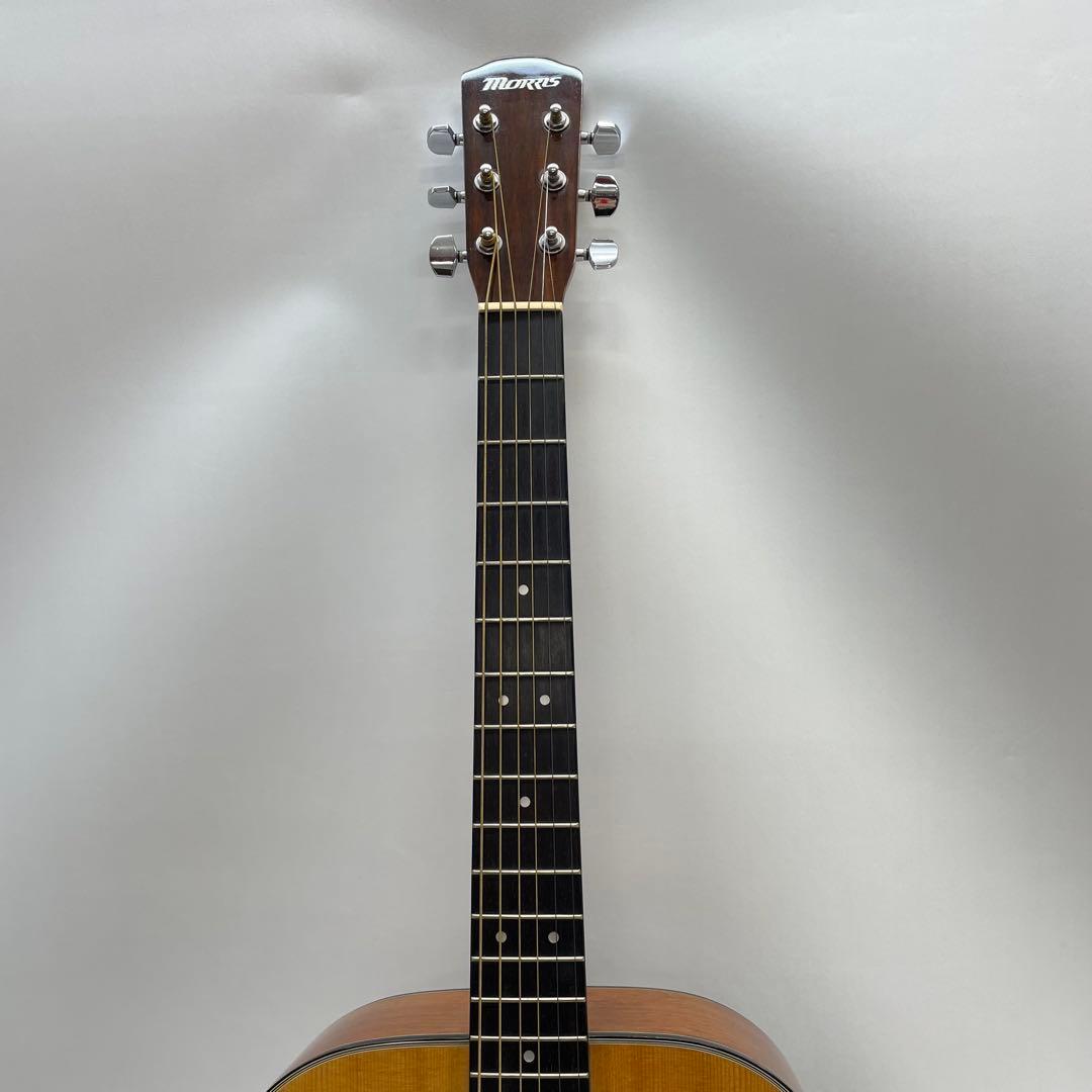 現状品　morris F-01NAT アコースティックギター　収納ケース付き