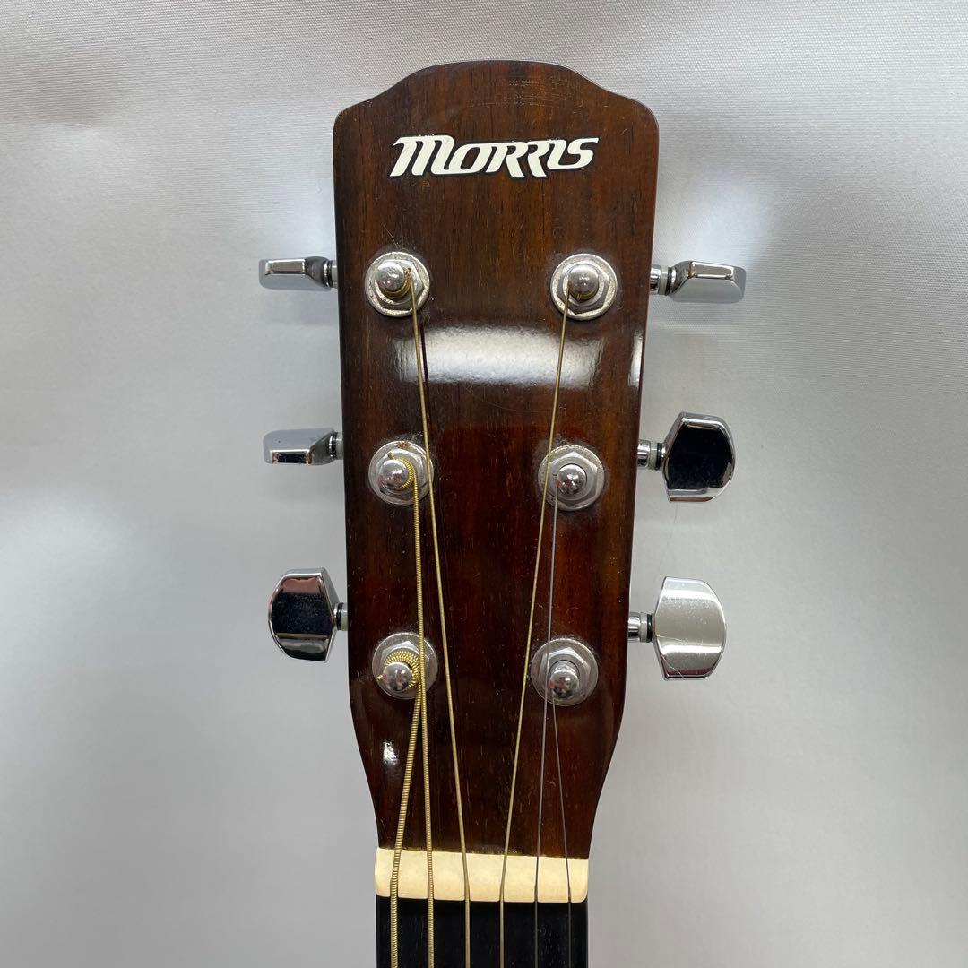 現状品　morris F-01NAT アコースティックギター　収納ケース付き