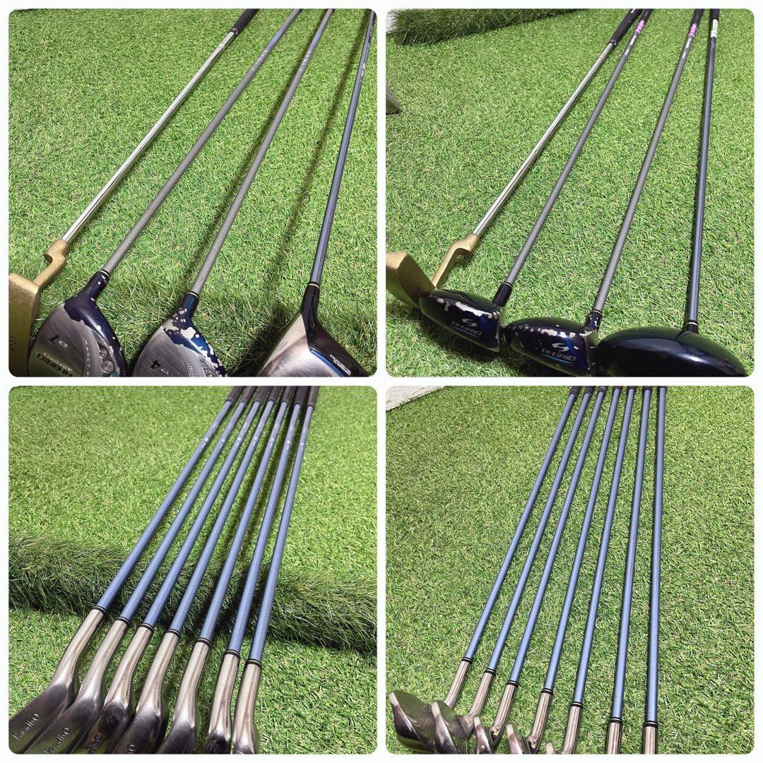 これからゴルフを始める方に超オススメ 可愛い レディースゴルフクラブ11本セット