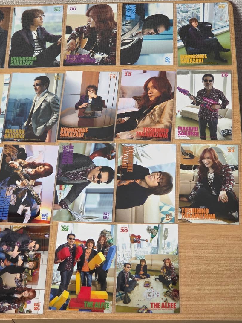 THE ALFEE Best Hit Alfee 2019秋の乱 トレカ 30種