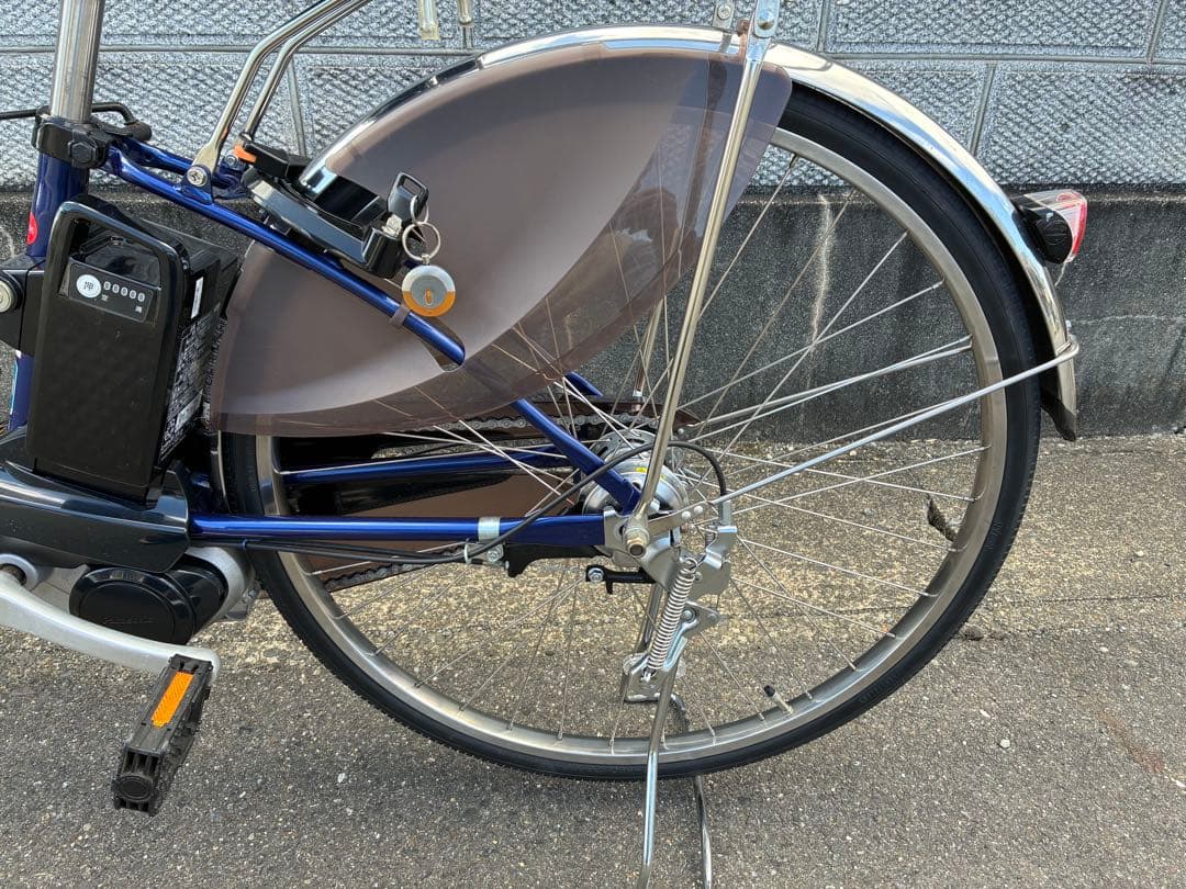 パナソニック　電動アシスト自転車 シティタイプ 前バスケット付き　26インチ