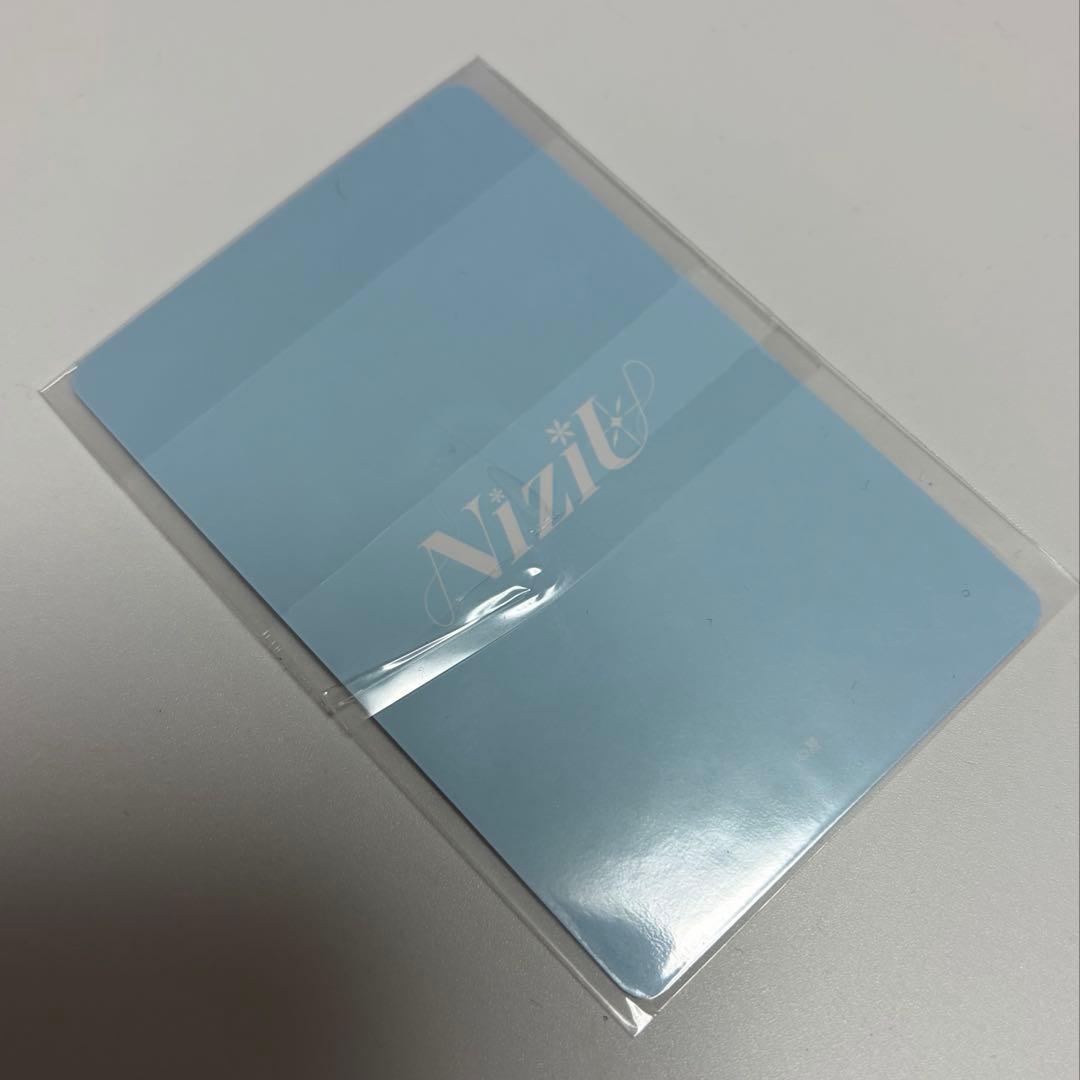 NiziU RIO ユニフォーム スローガン トレカ付き