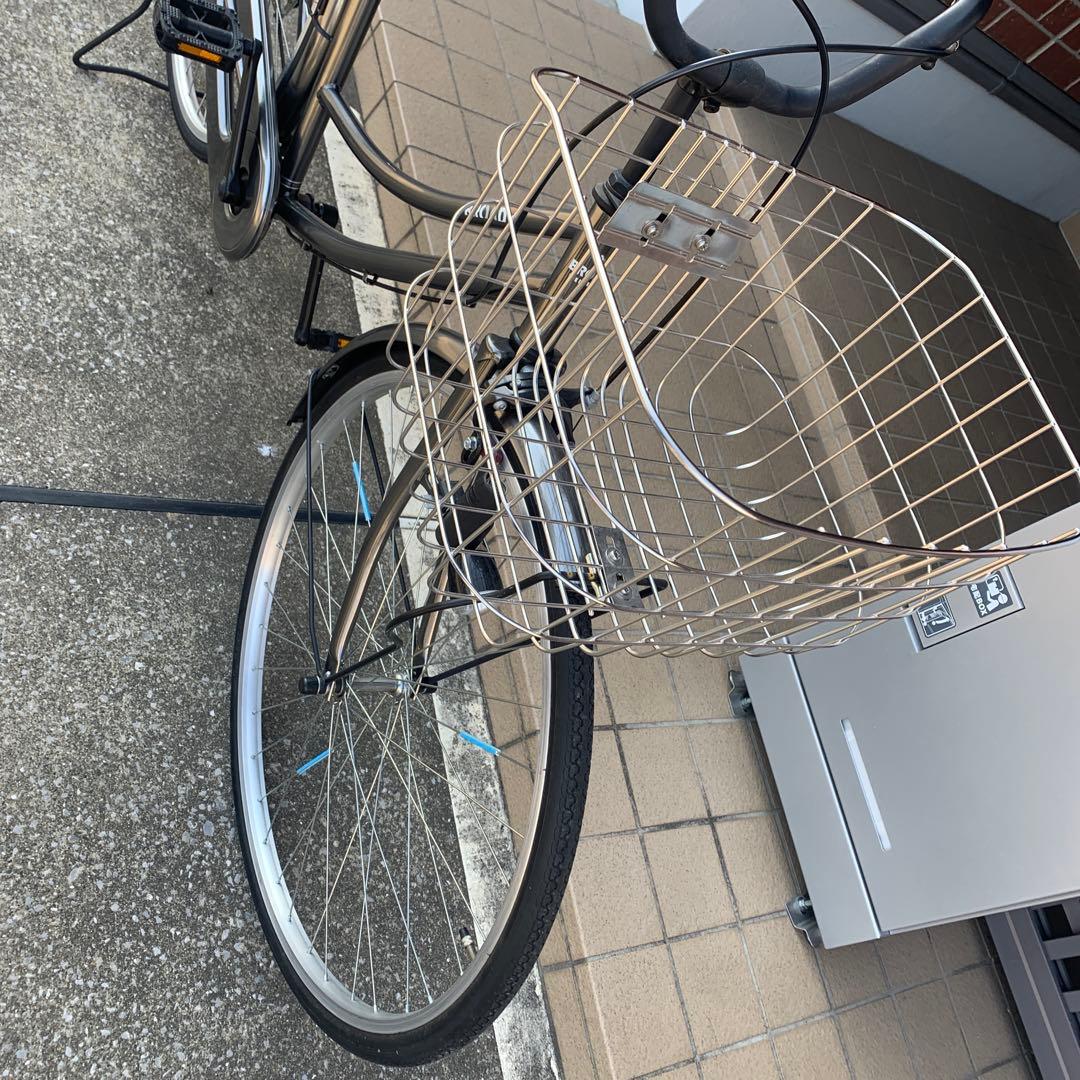 シルバーシティサイクル 26インチ メタルバスケット付き