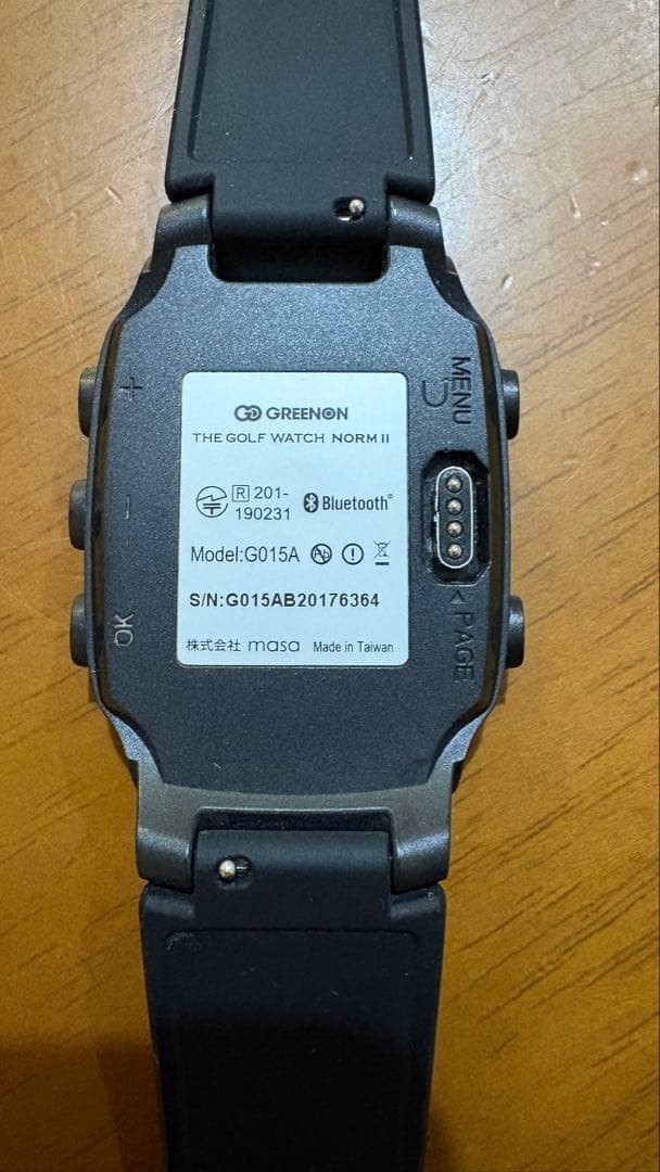 THE GOLF WATCH NORM Ⅱ
