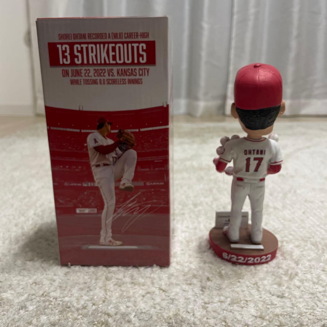【限定／非売品】大谷翔平　13K 記念　ボブルヘッド　エンゼルス