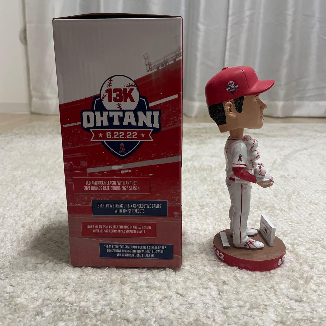 【限定／非売品】大谷翔平　13K 記念　ボブルヘッド　エンゼルス