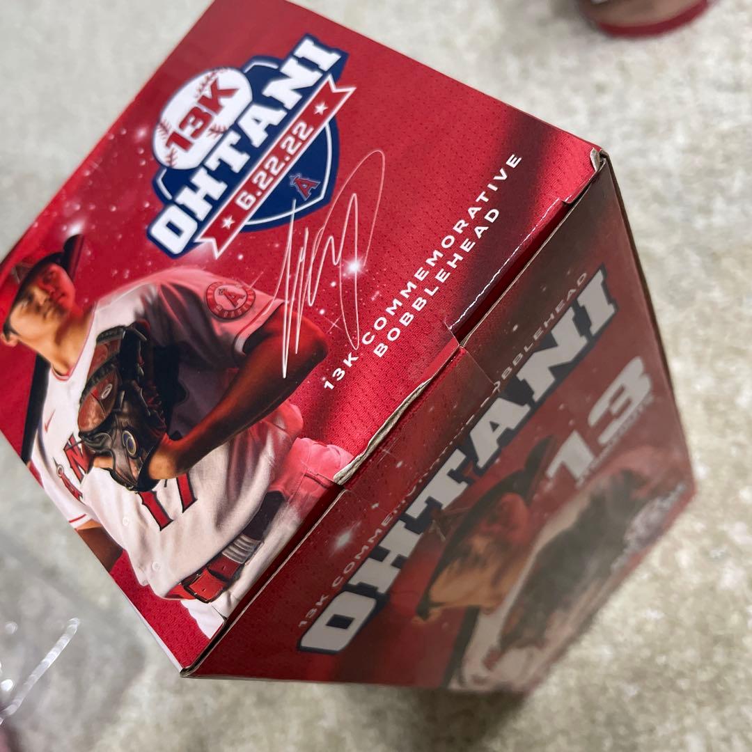 【限定／非売品】大谷翔平　13K 記念　ボブルヘッド　エンゼルス