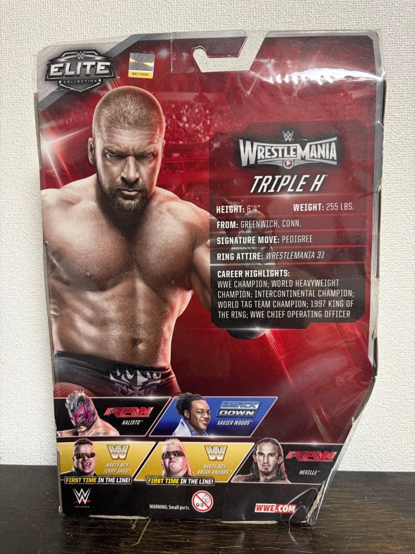 未開封 WWE トリプルH フィギュア ELITE42 プロレス