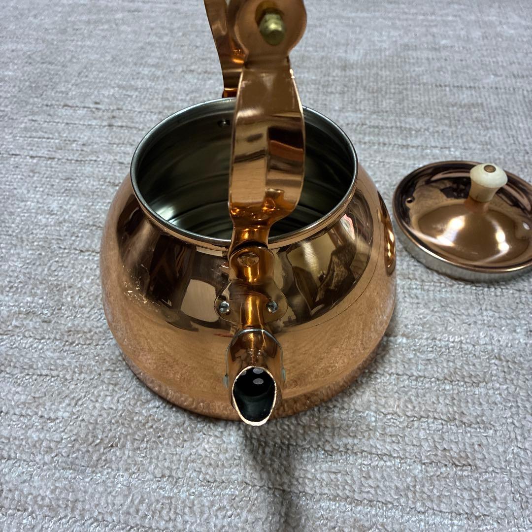 純銅ケトル　2.0ℓ 青柳制作所