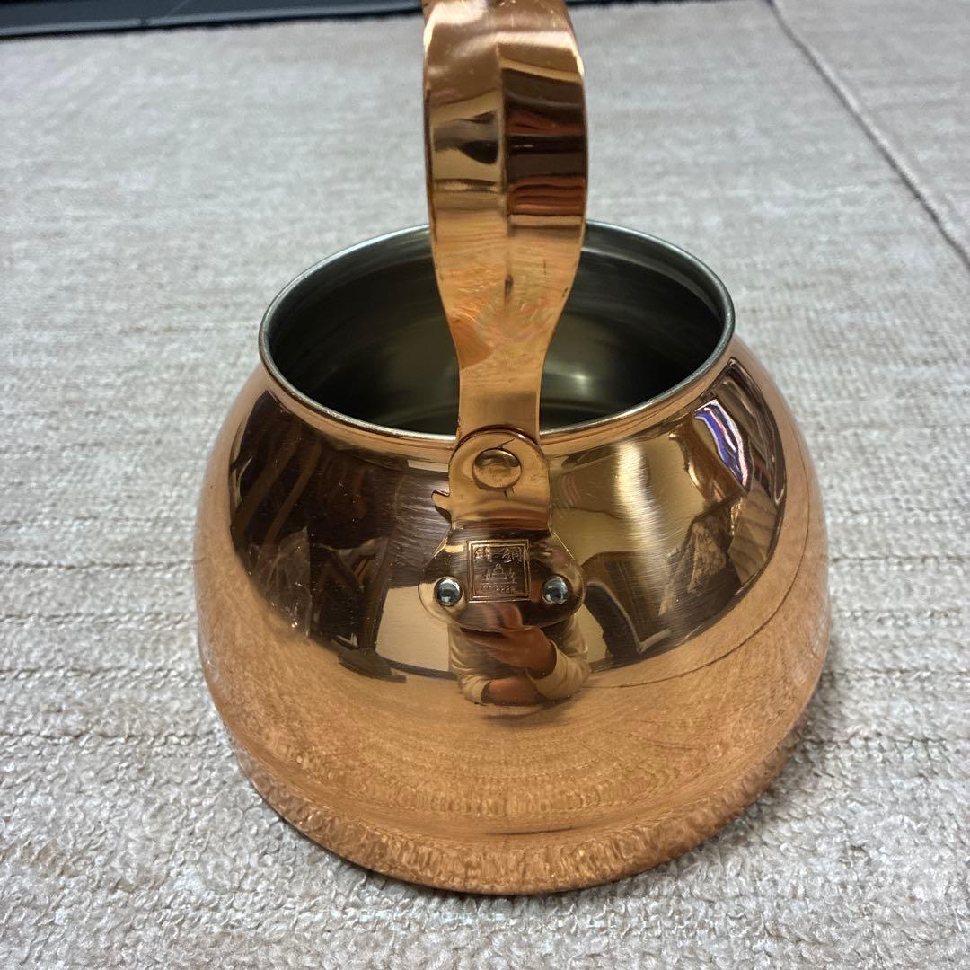 純銅ケトル　2.0ℓ 青柳制作所