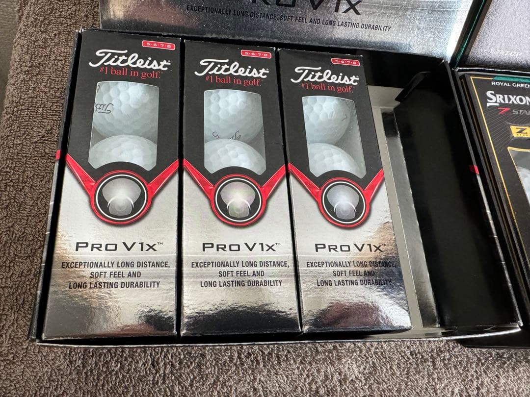 スリクソンZ-StarXV&タイトリストPRO V1X ゴルフボール27個セット
