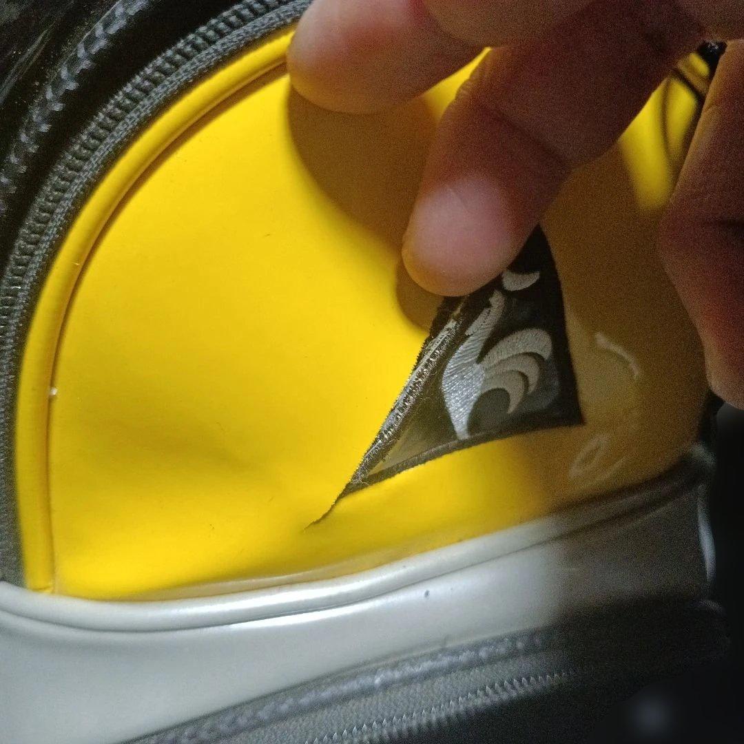 le coq sportif キャディバッグ 黒/黄色