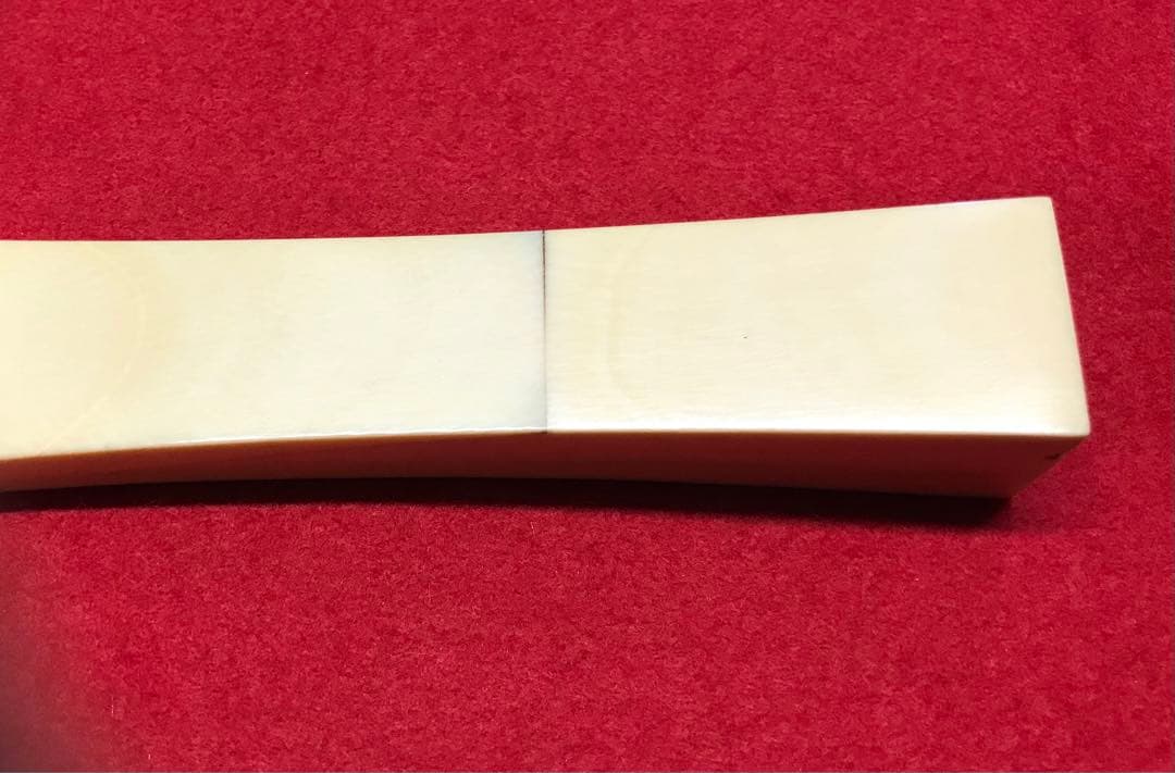 三味線撥100 天然素材マンモス/三味線/弦楽器/バチ