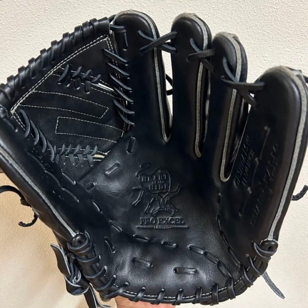 Rawlings 軟式グローブ 投手用　ブラック