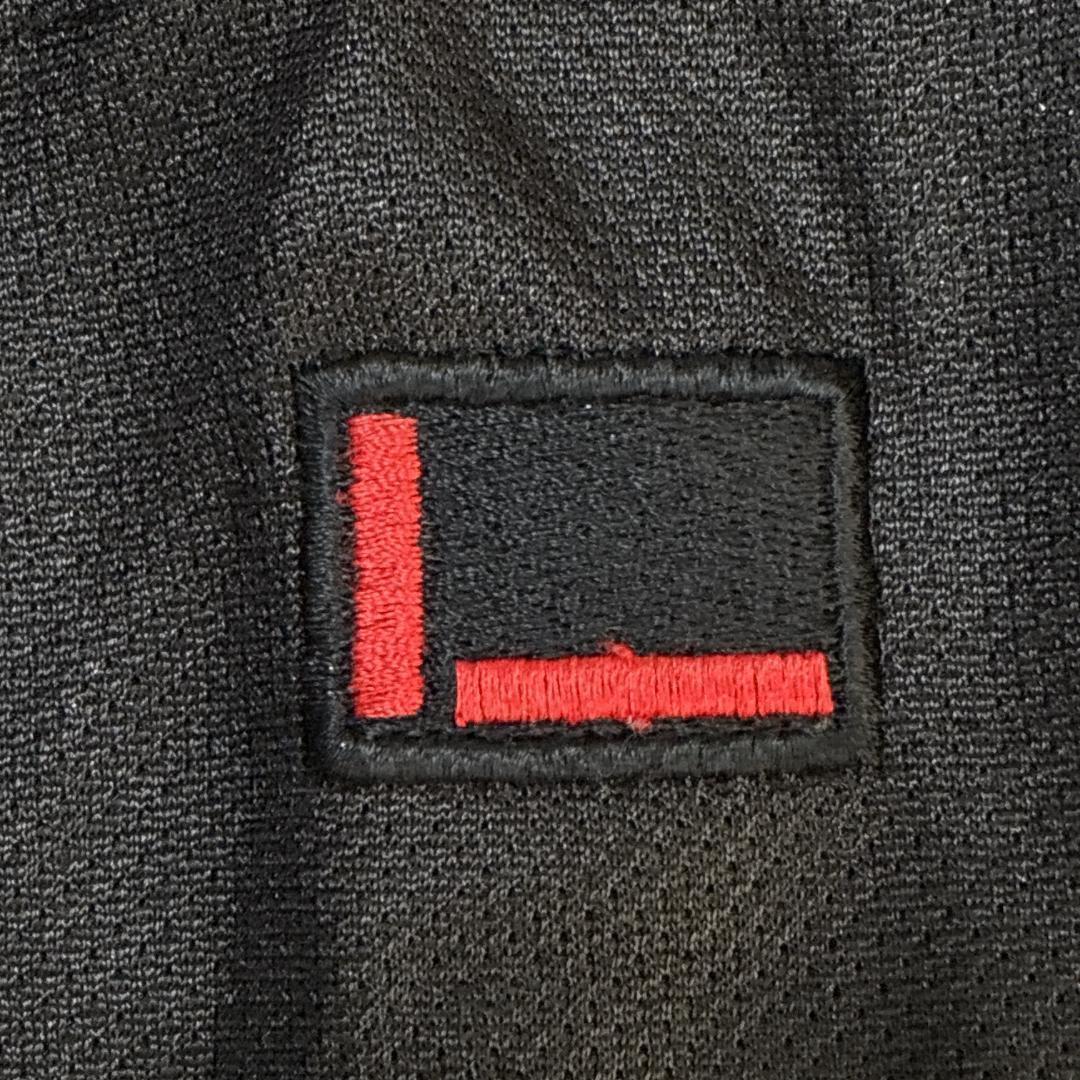 FUBU フブ ゲームシャツ ユニフォーム 刺繍ロゴ 3XL 黒 ヒップホップ