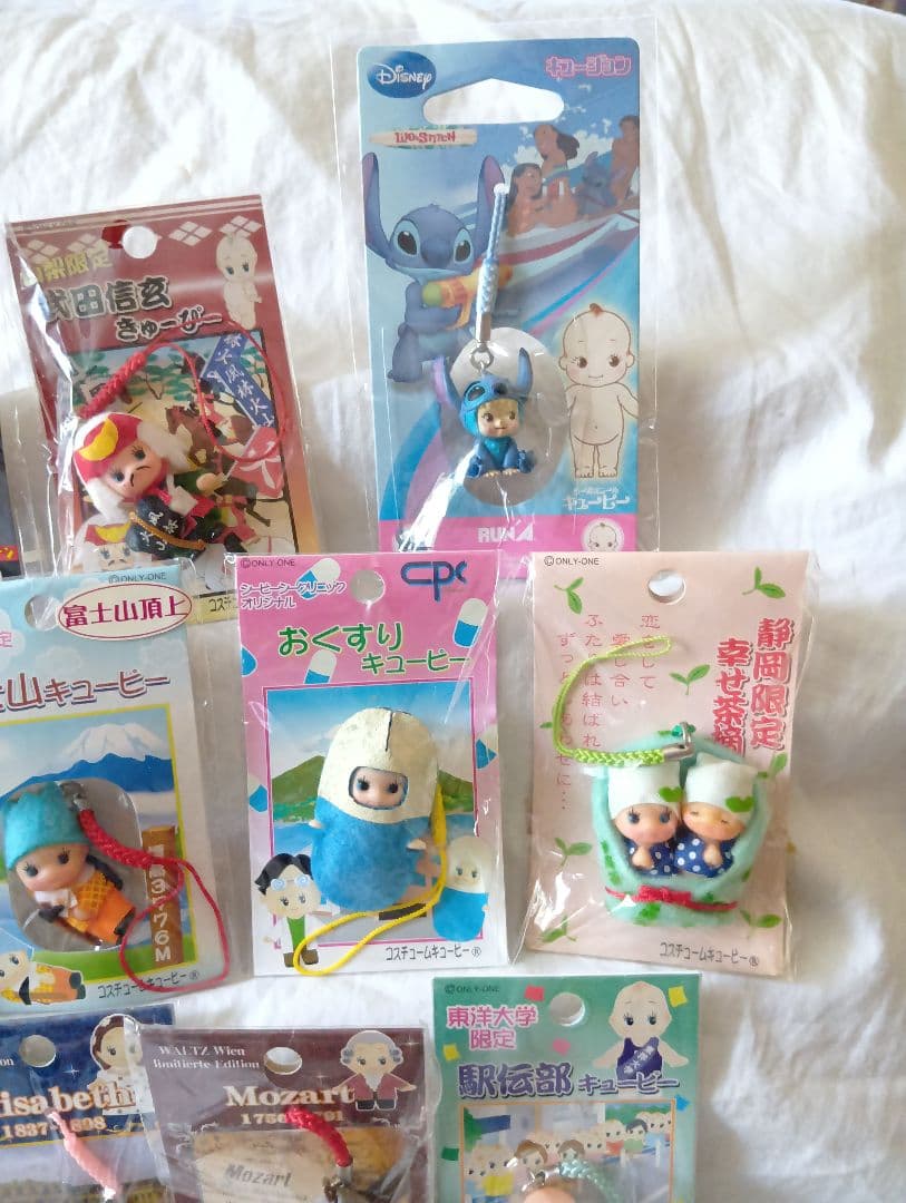 レア　コスチュームキューピーなど　ストラップ　まとめて