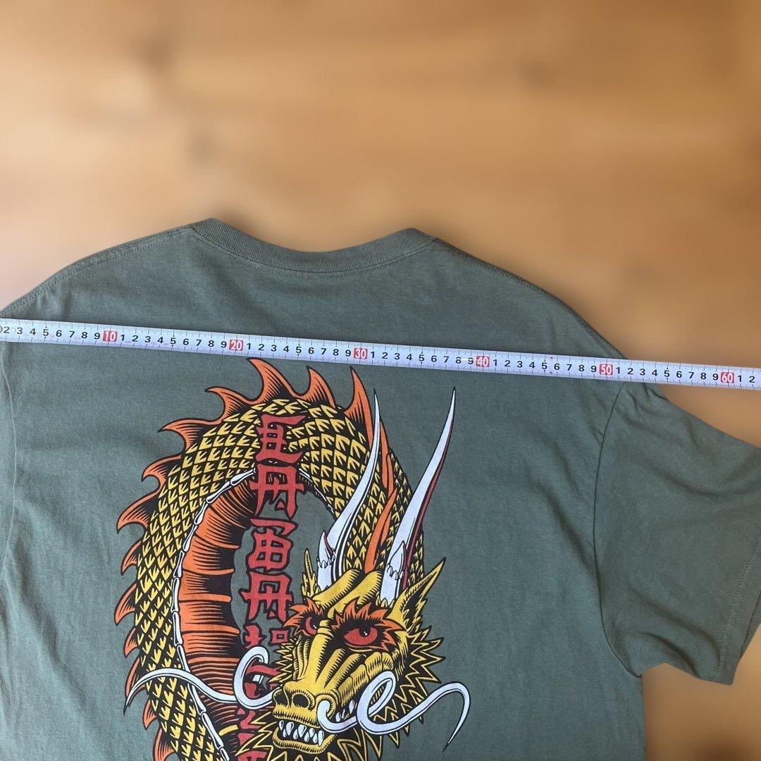 パウエル　　キャバレロ　ドラゴンTシャツ　POWELL オールドスケート