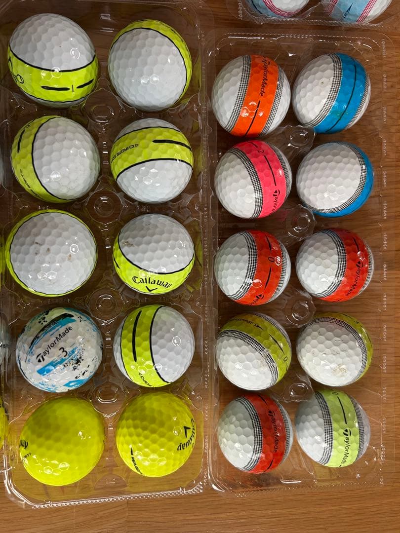 callaway テーラーメイド ロストボール　80個