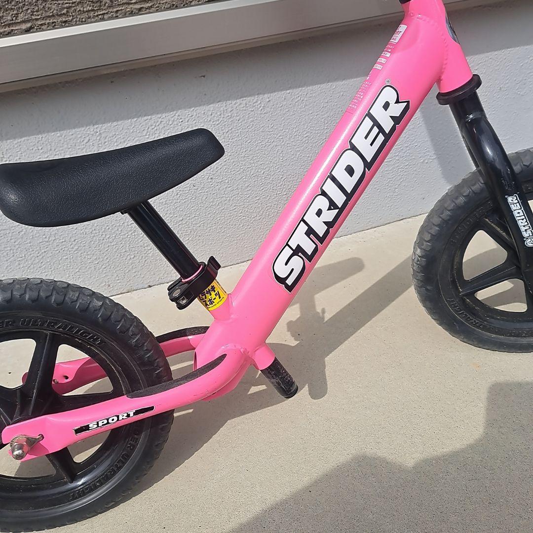 STRIDER ストライダー 12インチ ピンク　キックバイク