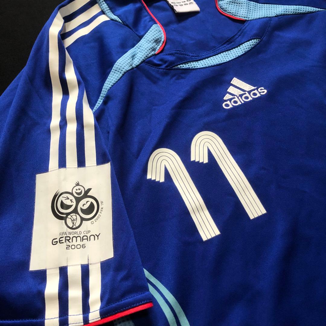 adidas 日本代表 三浦知良 カズ 2006 W杯 ユニフォーム XL